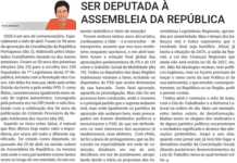 Ser Deputada À Assembleia da República