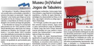 Museu (In)Visível Jogos de Tabuleiro