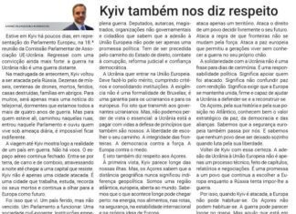 Kyiv também nos diz respeito
