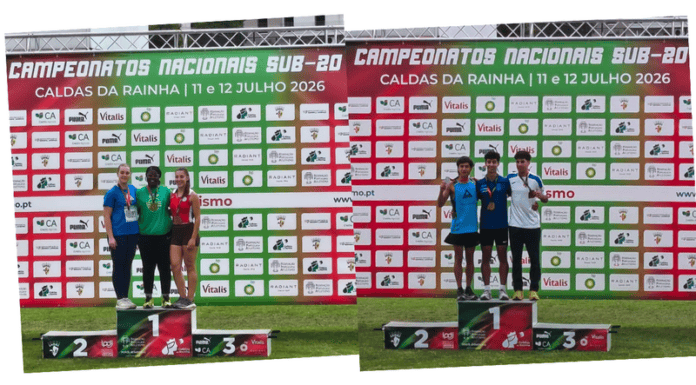 Atletismo | Lacerda e Melo sagram-se vice-campeões