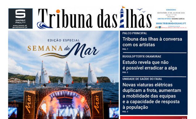 Capa | Edição n.º 1244, 31 de julho de 2026 – Especial Semana do Mar