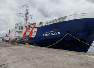 Navio de investigação “Mário Ruivo” escala em Ponta Delgada no âmbito da campanha “Áreas Marinhas Protegidas Oceânicas – Região Açores”