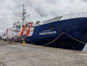 Navio de investigação “Mário Ruivo” escala em Ponta Delgada no âmbito da campanha “Áreas Marinhas Protegidas Oceânicas – Região Açores”