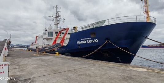 Navio de investigação “Mário Ruivo” escala em Ponta Delgada no âmbito da campanha “Áreas Marinhas Protegidas Oceânicas – Região Açores”