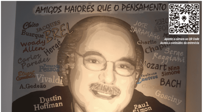 Sérgio Luís, Entre a Tela e a Melodia | “Onde quer que tu estejas, eu continuo a ser uma apaixonada por ti”