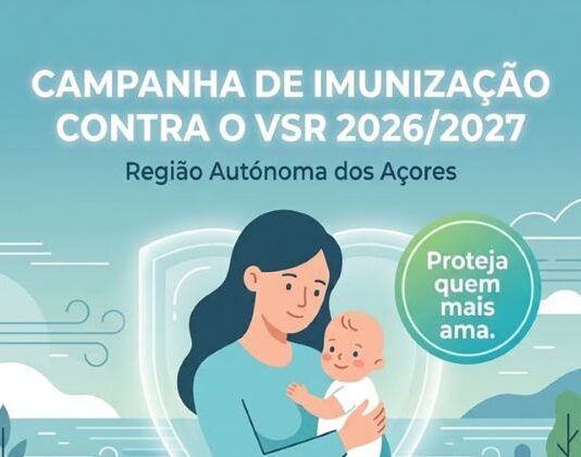 Campanha de Imunização contra o VSR 2026/2027 arranca hoje nos Açores