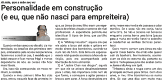 Ai mãe, que a mãe sou eu | Personalidade em construção (e eu, que não nasci para empreiteira)
