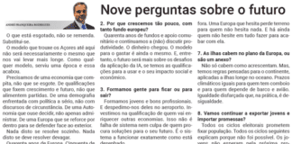 Nove perguntas sobre o futuro