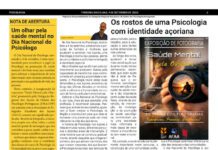 Página da Responsabilidade da Delegação Regional dos Açores da Ordem dos Psicólogos Portugueses
