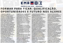 Página da Responsabilidade da Escola do Mar dos Açores