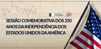 Açores comemoram 250 anos da independência dos Estados Unidos da América