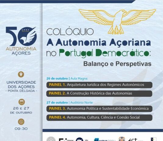 Assembleia Legislativa e Universidade dos Açores promovem colóquio sobre os 50 anos da Autonomia